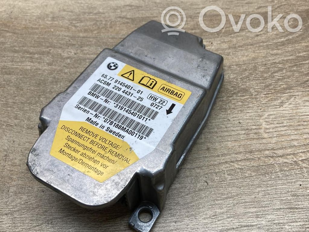 Airbag control unit/module   9145401,220443125