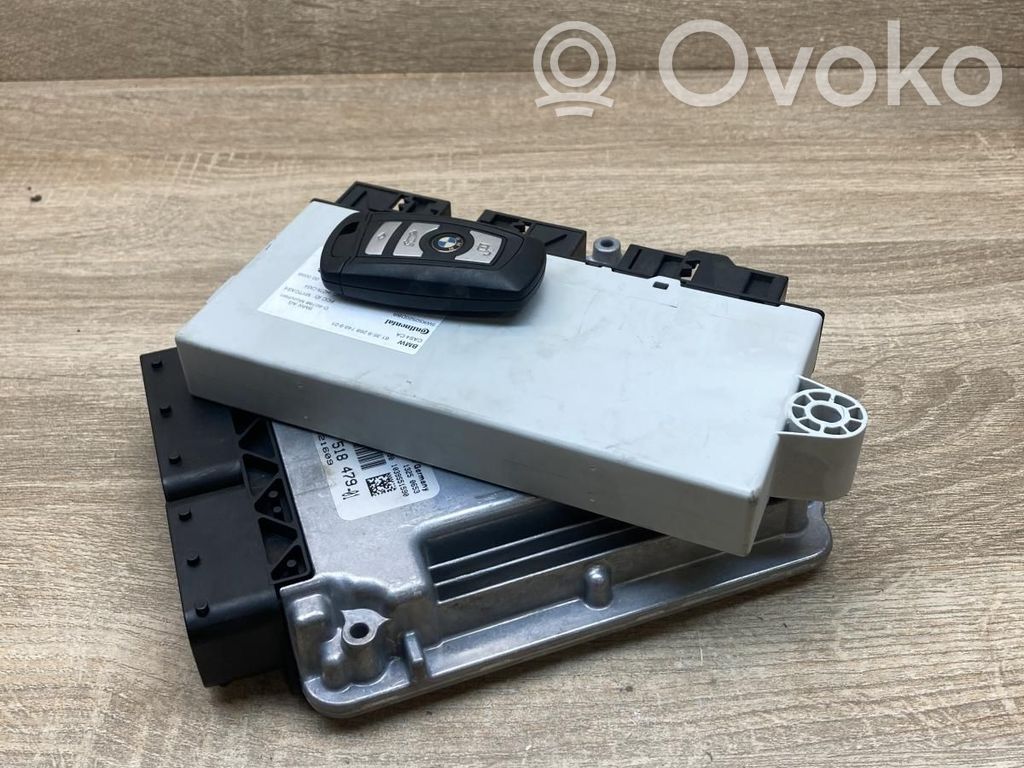 BMW 5 F10 F11 Kit cu ECU motor și set închidere uși 