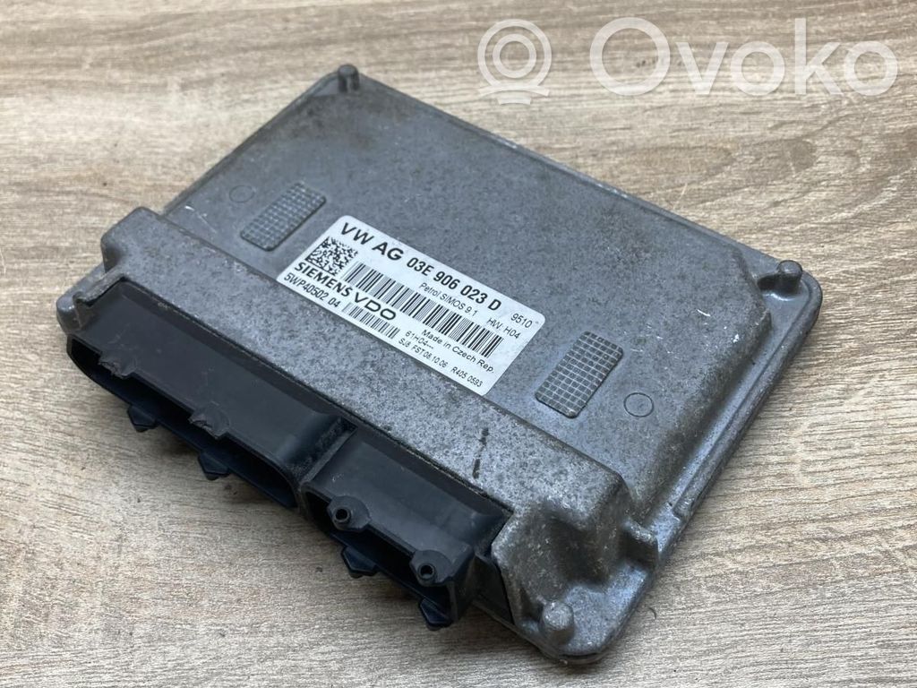 Volkswagen Polo IV 9N3 Engine control unit/module ECU 