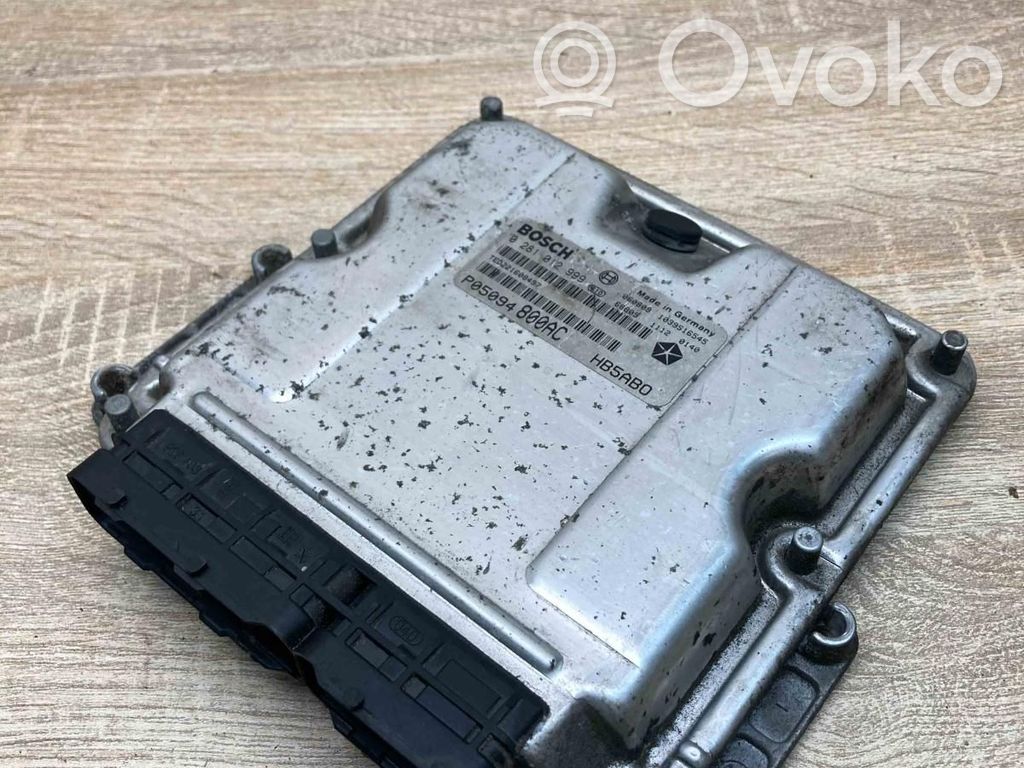 Chrysler Voyager Engine control unit/module ECU 