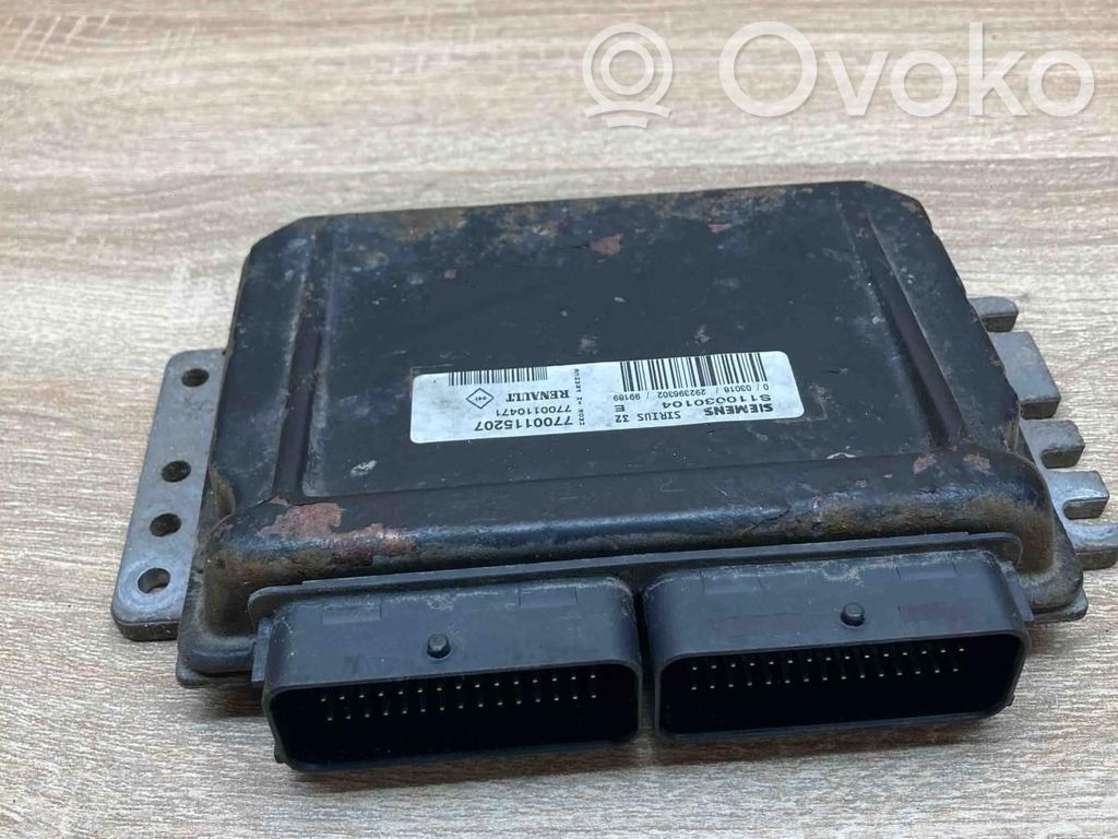 Renault Clio II Engine control unit/module ECU 