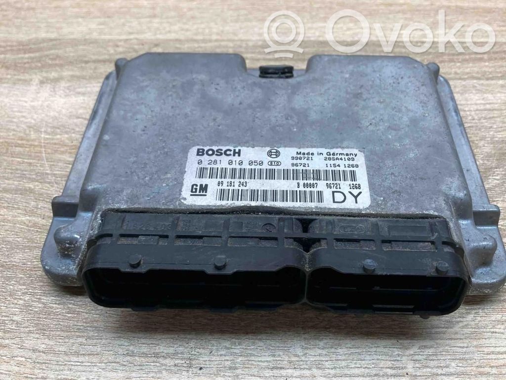 Opel Astra G Centralina/modulo motore ECU 