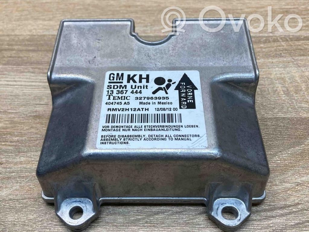 Centralina/modulo airbag   13367444,327963935