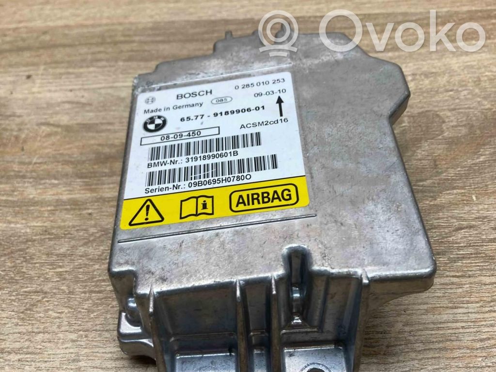 BMW 7 E65 E66 Airbag control unit/module 