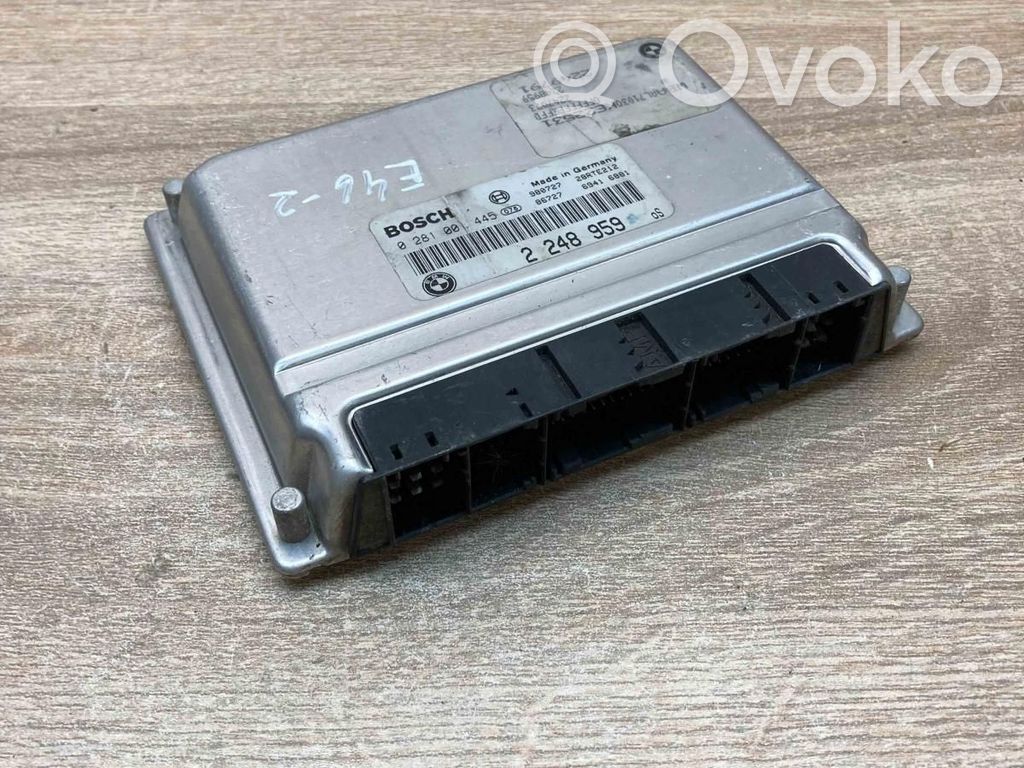 Unité de commande, module ECU de moteur   2248959,0281001445