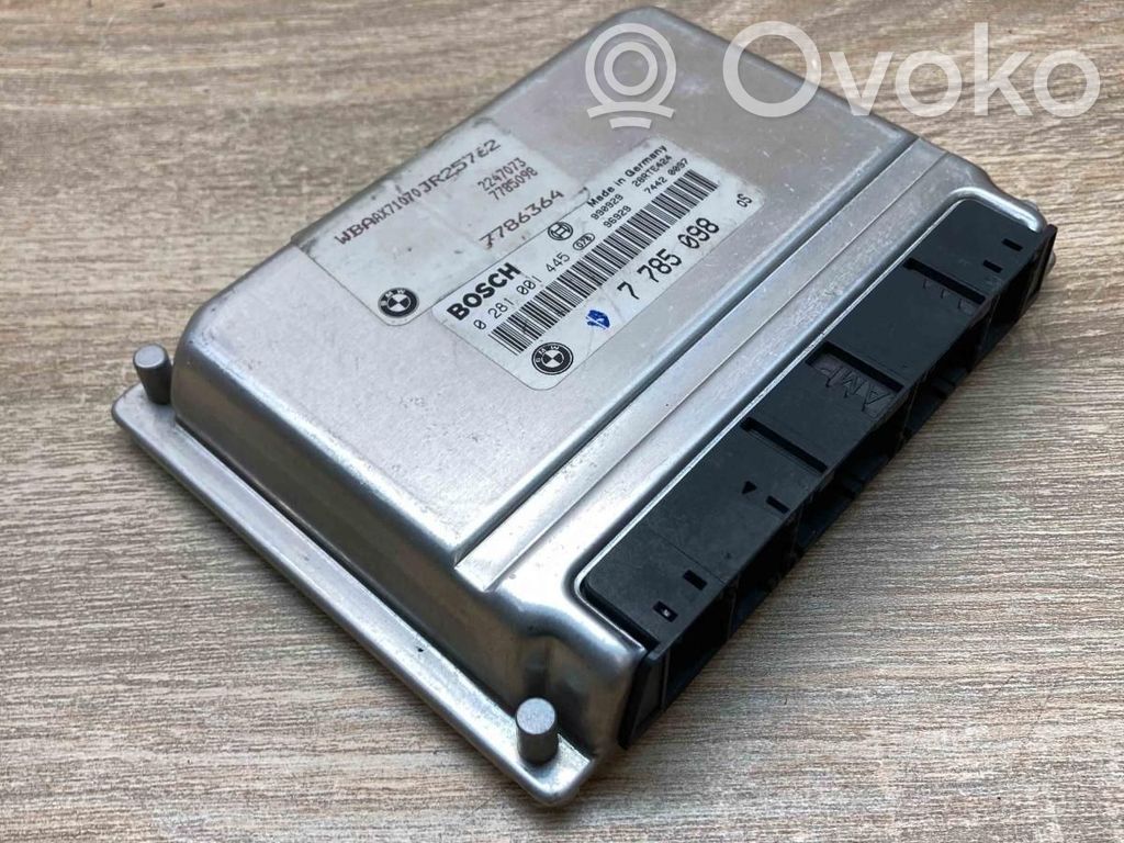 Engine control unit/module ECU   7785098,0281001445