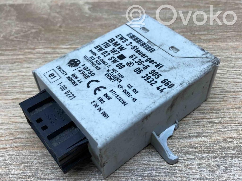 Immobilizer control unit/module   6905668,5393244