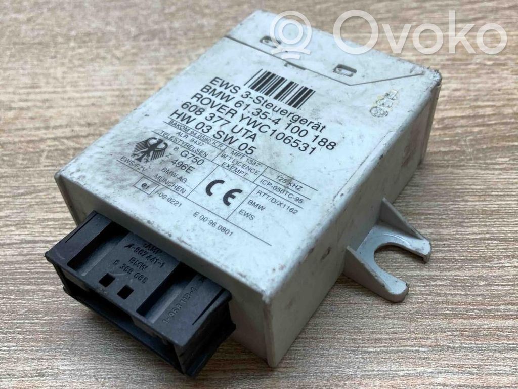 BMW 5 E39 Unidad de control/módulo inmovilizadora 