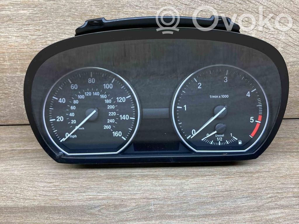 BMW 1 E81 E87 Speedometer (instrument cluster) 