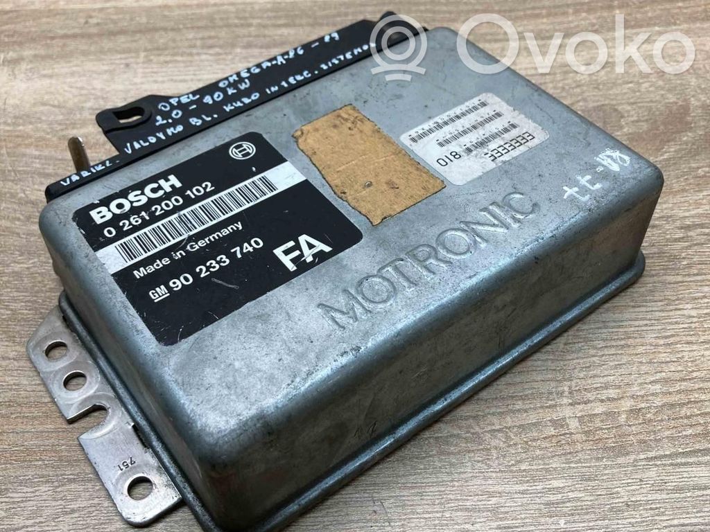 Opel Astra G Engine control unit/module ECU 