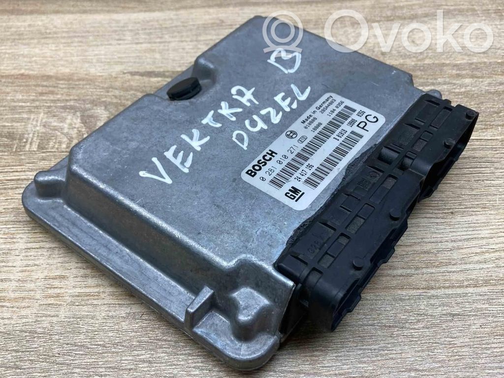 Engine control unit/module ECU   0281010271,24417196
