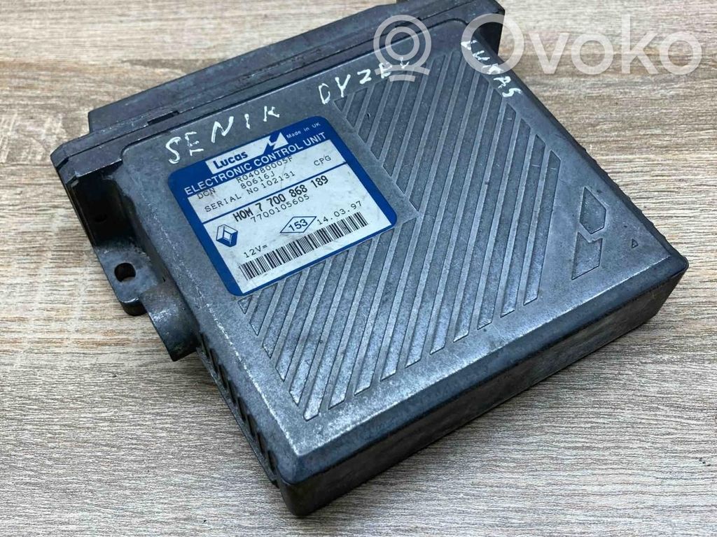 Renault Scenic I Engine control unit/module ECU 