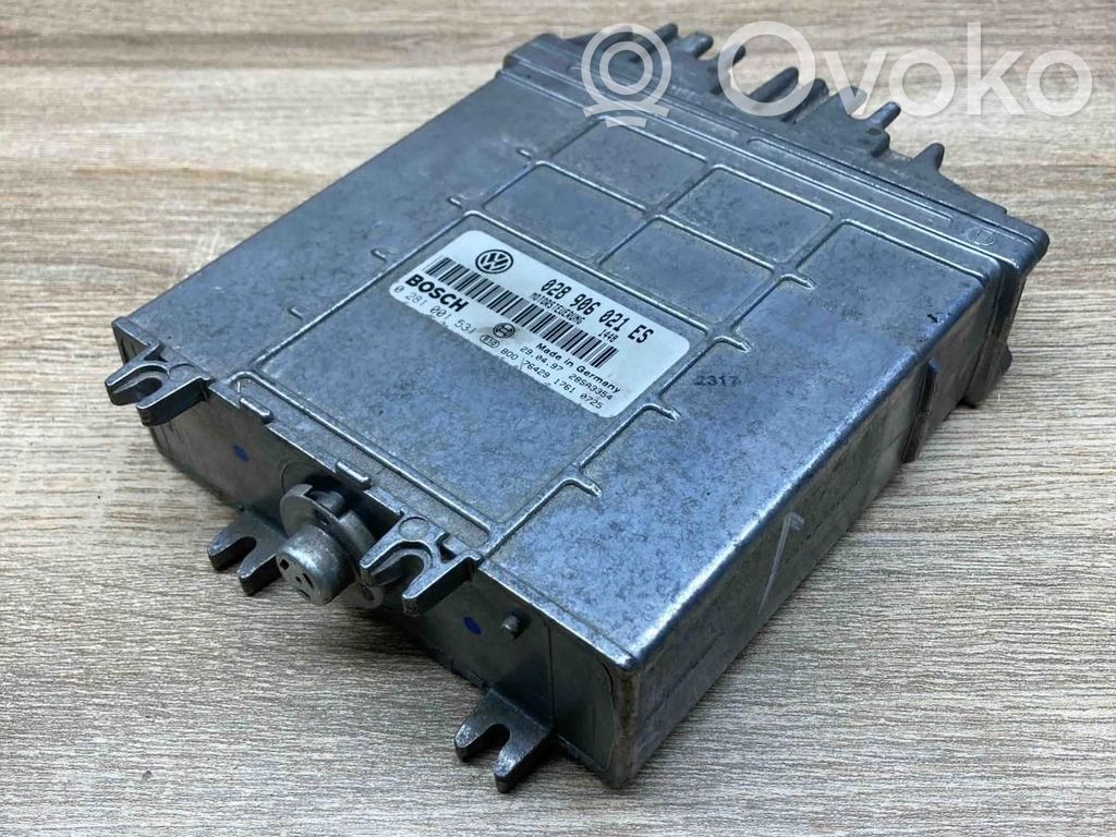 Seat Alhambra (Mk1) Unité de commande, module ECU de moteur 