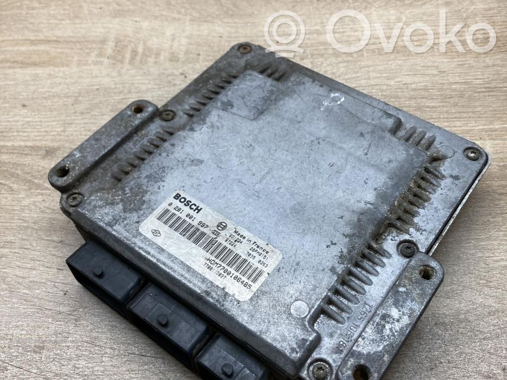 Engine control unit/module ECU   7700106485,0281001997