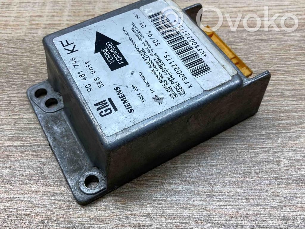 Opel Tigra A Airbag control unit/module 