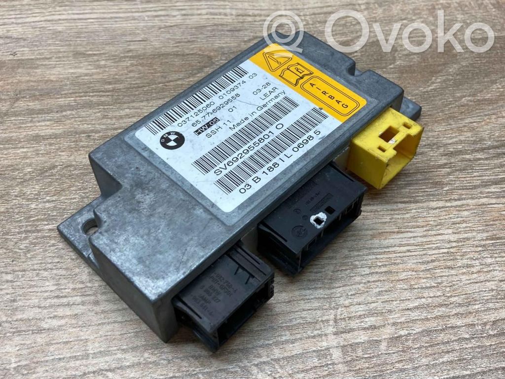 Sterownik / Moduł Airbag   6929558,0109374