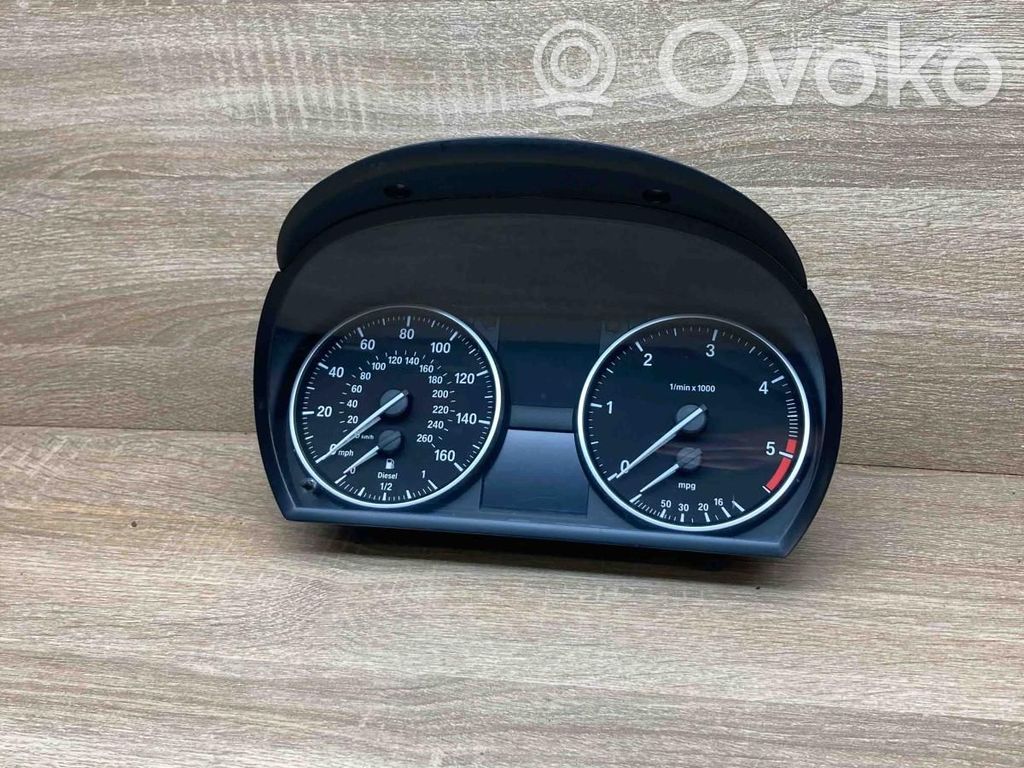 BMW 3 E90 E91 Vitezometru (grup de instrumente) 
