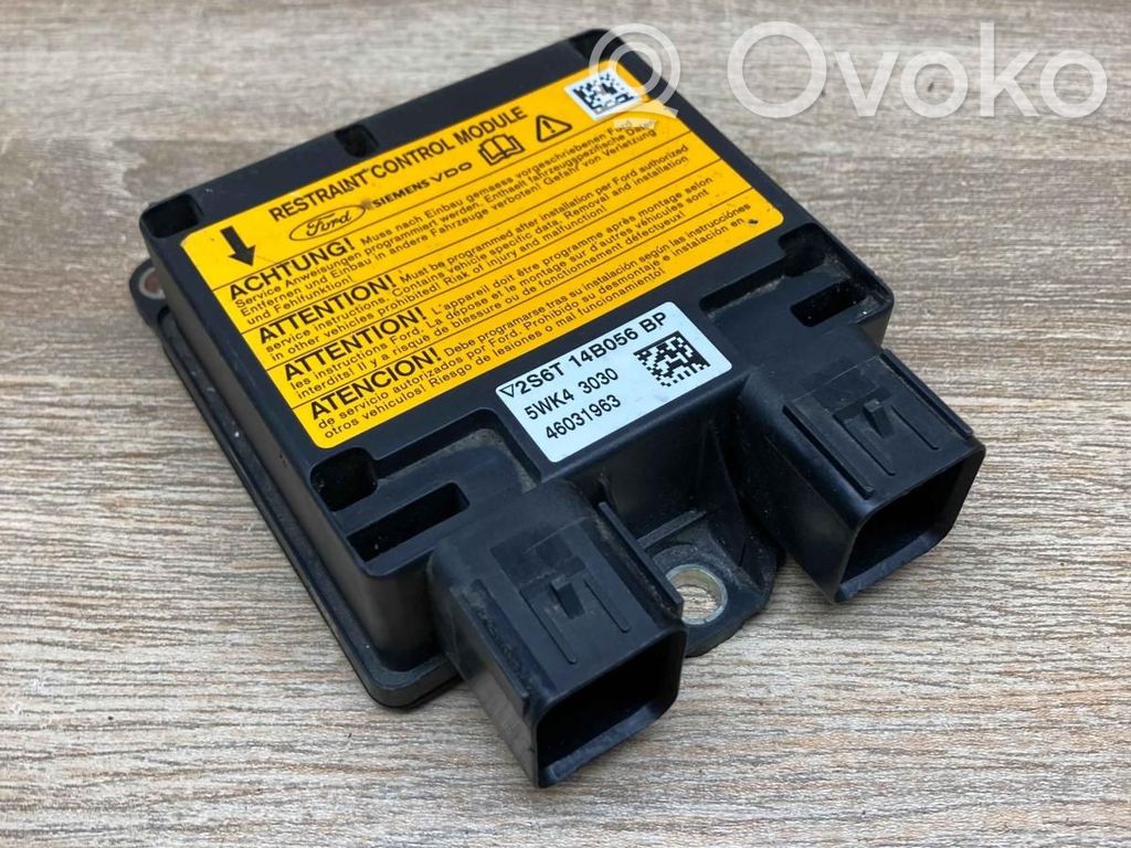Ford Fiesta Unitate/modul de comandă airbaguri 