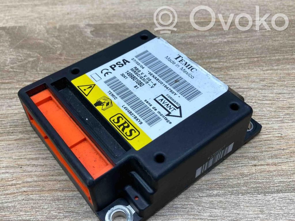 Citroen C8 Airbag control unit/module 