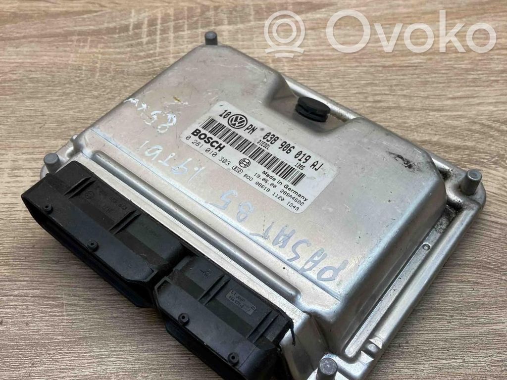 Volkswagen PASSAT B5.5 Komputer / Sterownik ECU silnika 