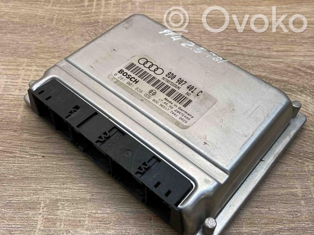 Audi A6 S6 C5 4B Unitate control motor/modul ECU 