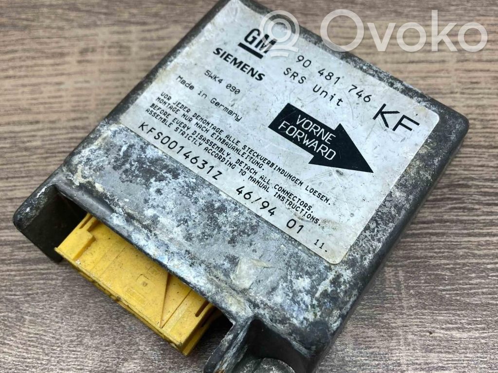 Opel Tigra A Airbag control unit/module 