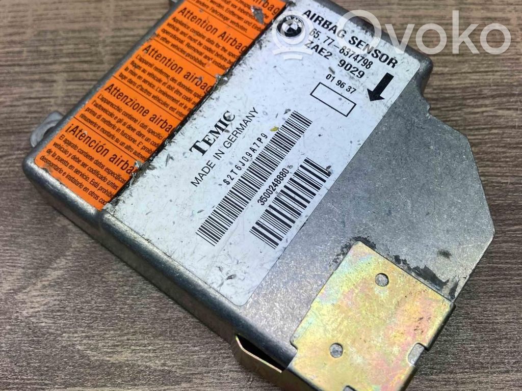 Airbag control unit/module   8374798,ZAE29029