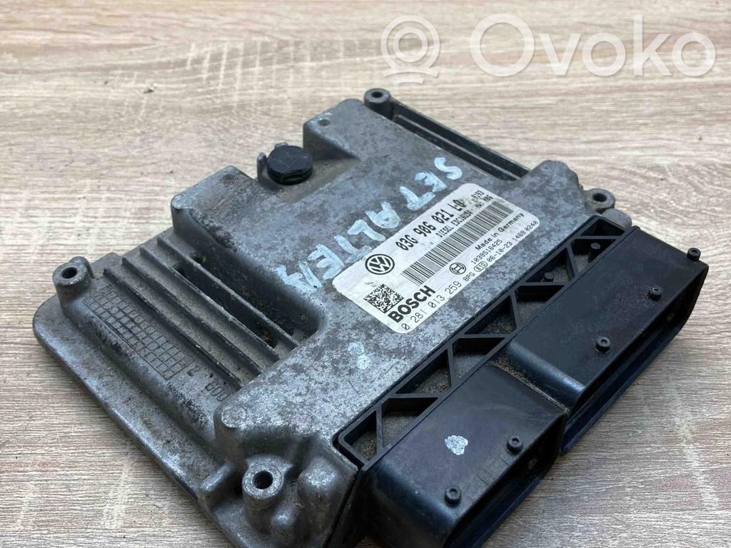 Seat Altea Komputer / Sterownik ECU silnika 