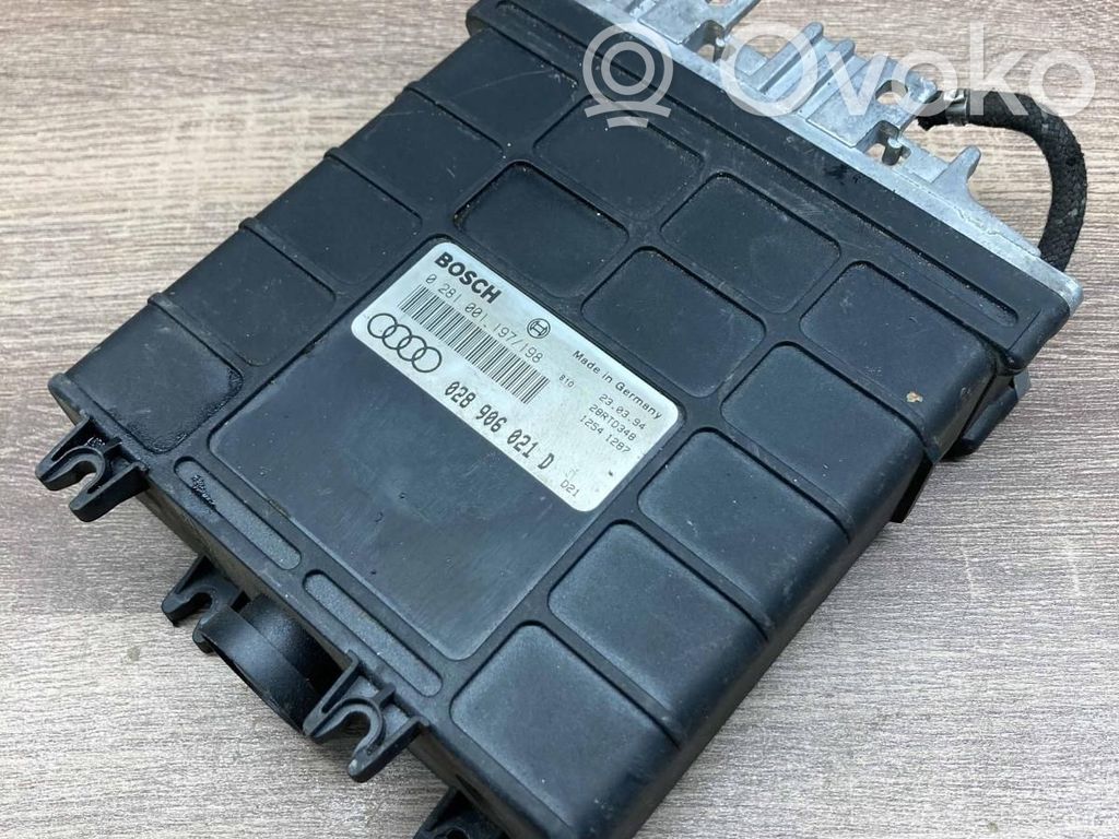 Audi 80 90 S2 B4 Unitate control motor/modul ECU 