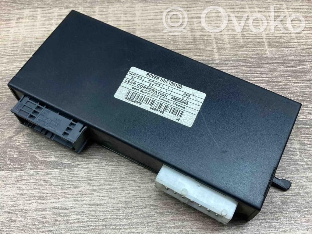 Rover 75 Other control units/modules 