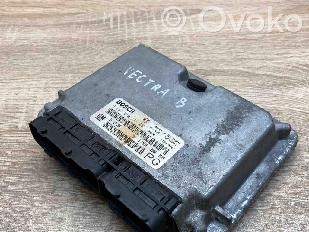 Engine control unit/module ECU   0281010271,24417196,PG