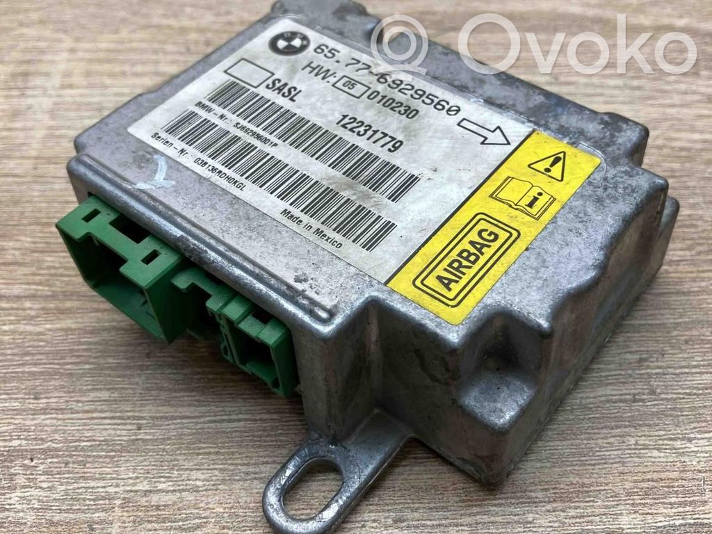 Unidad de control/módulo del Airbag   6929560,12231779