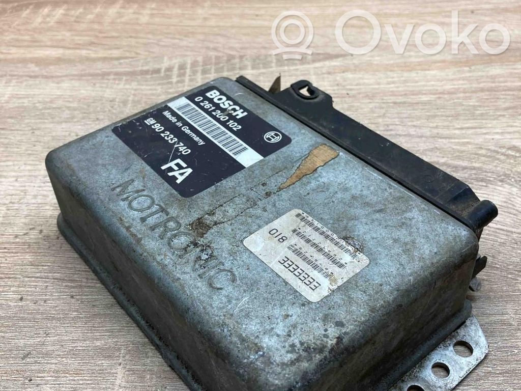 Opel Astra G Engine control unit/module ECU 