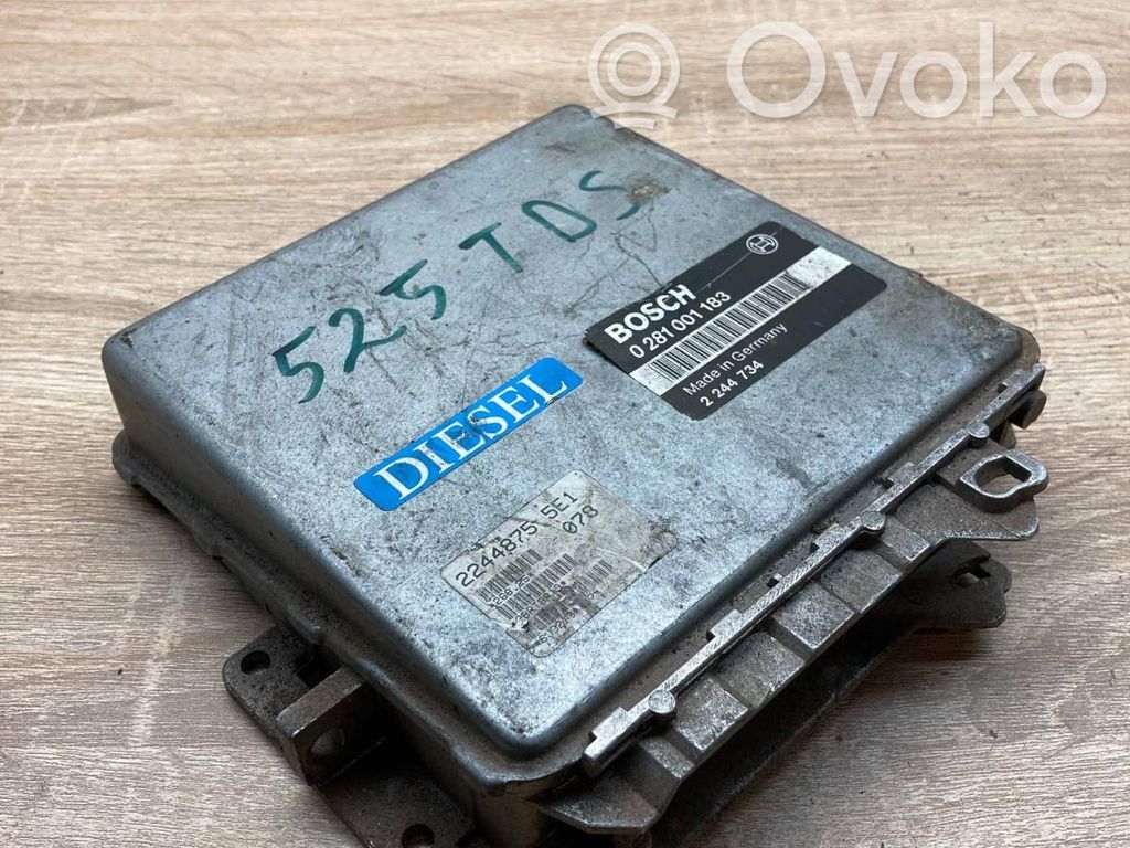 BMW 5 E34 Galios (ECU) modulis 