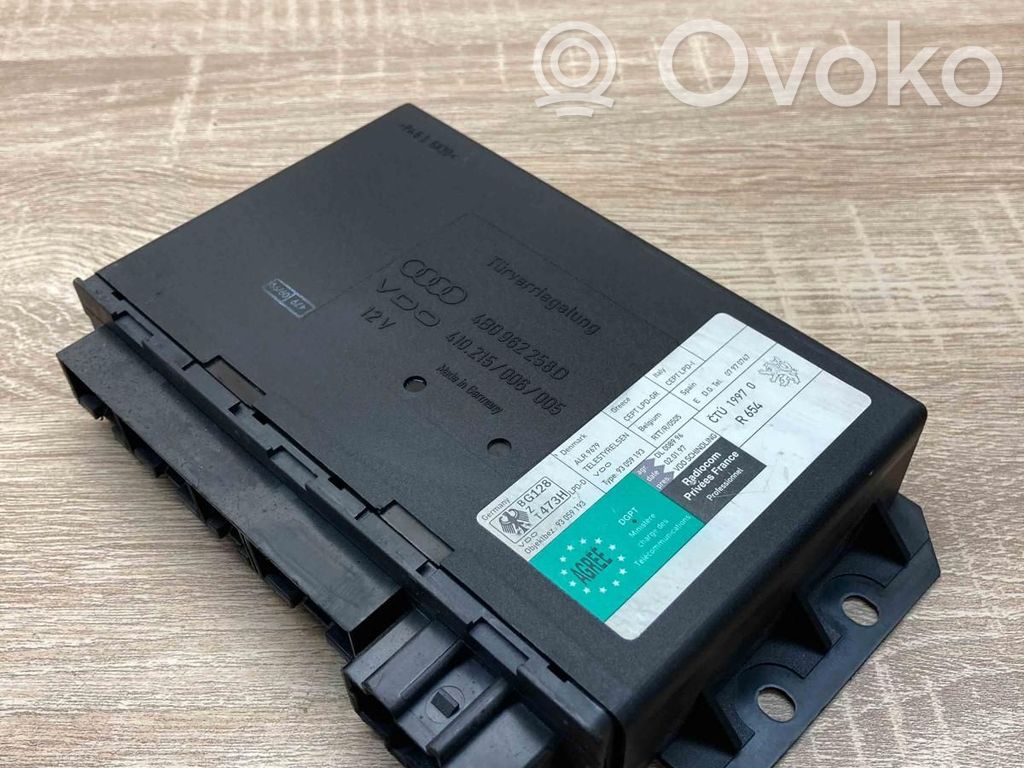 Audi A6 S6 C5 4B Moduł / Sterownik komfortu 