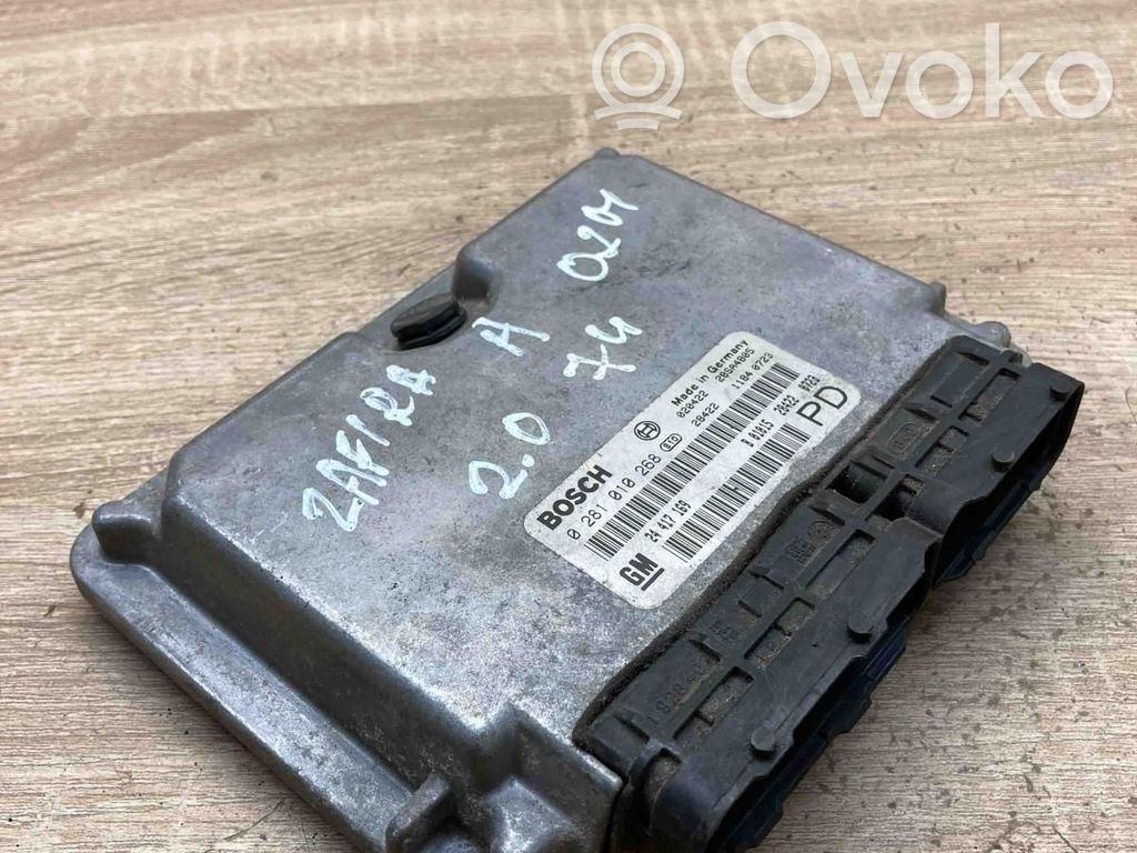 Opel Zafira A Unitate control motor/modul ECU 