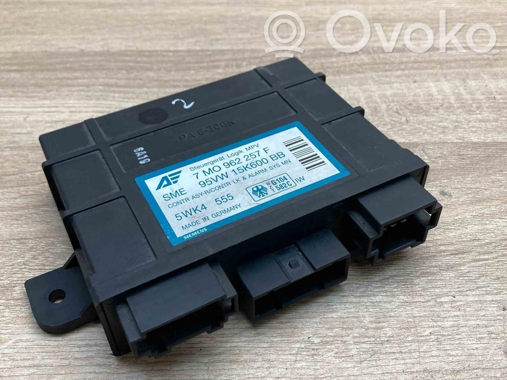 Module confort   7M0962257F,95VW15K600BB,USED