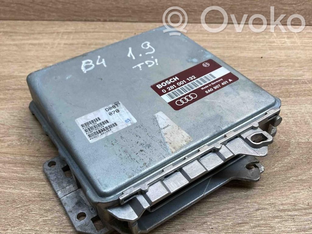 Engine control unit/module ECU   8A0907401A,0281001132