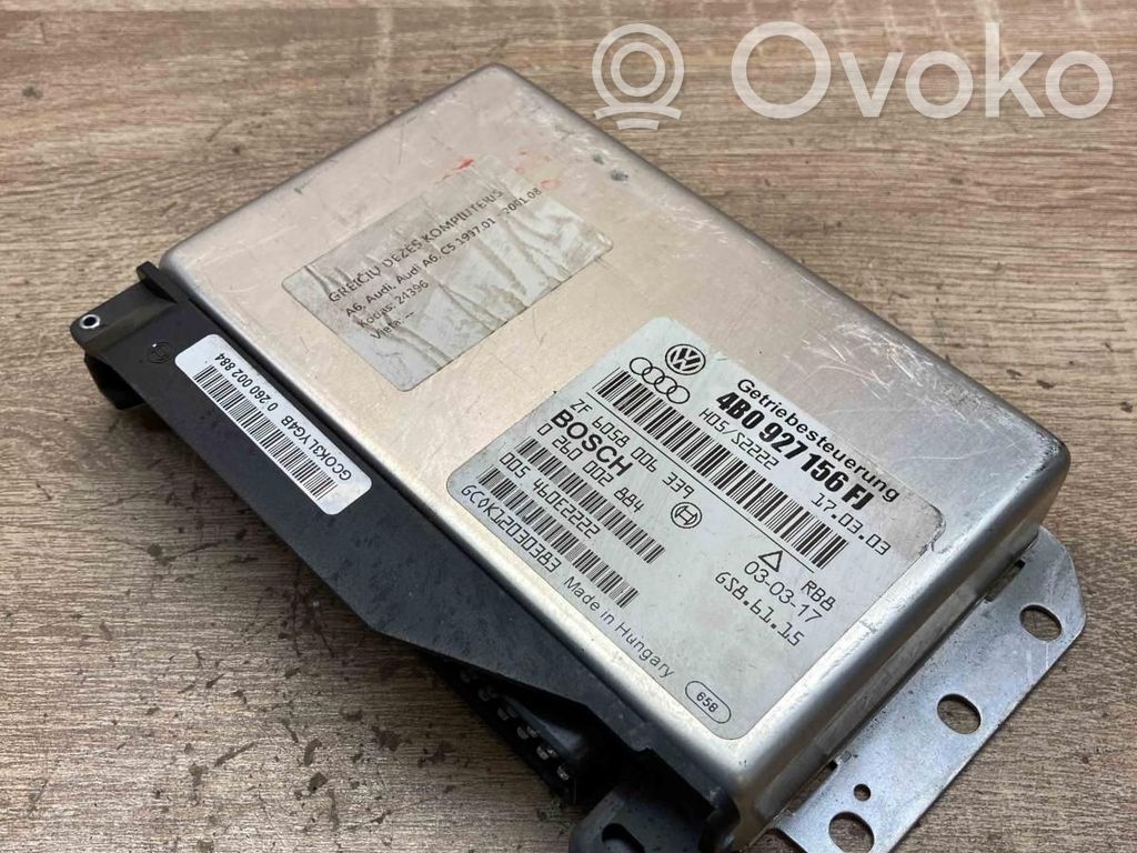 Audi A6 S6 C5 4B Centralina/modulo scatola del cambio 