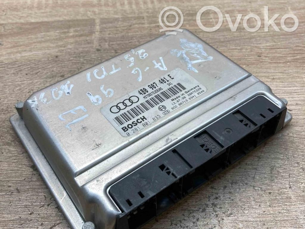 Audi A6 S6 C5 4B Unitate control motor/modul ECU 
