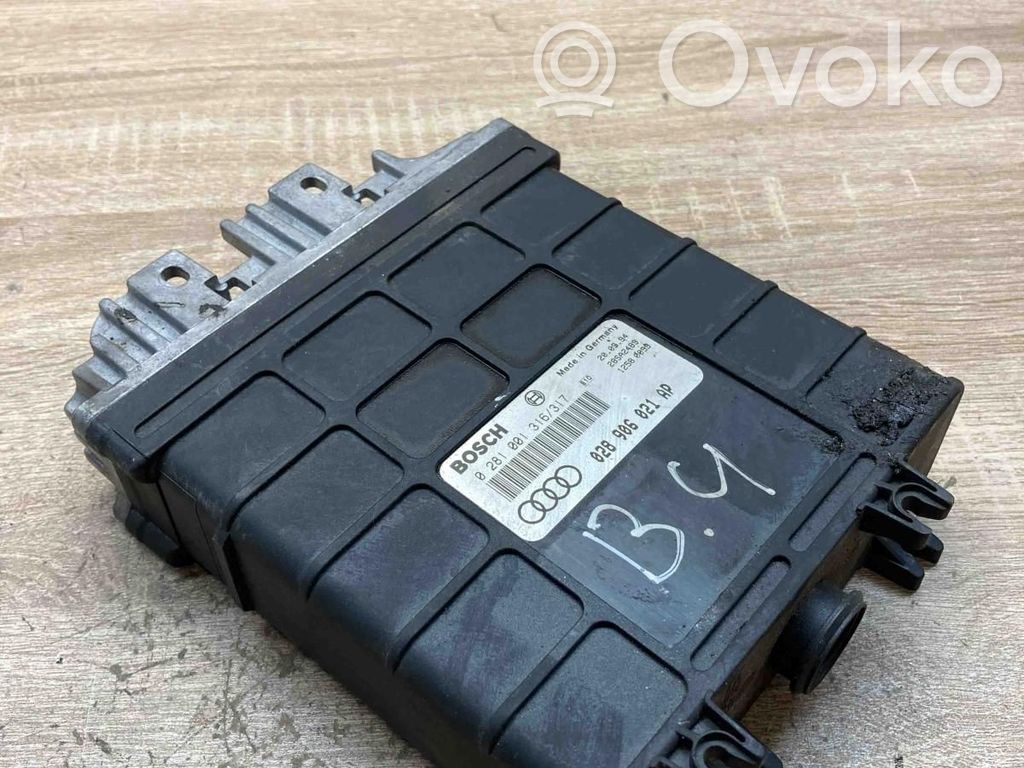 Audi 80 90 S2 B4 Motora vadības bloka ECU 