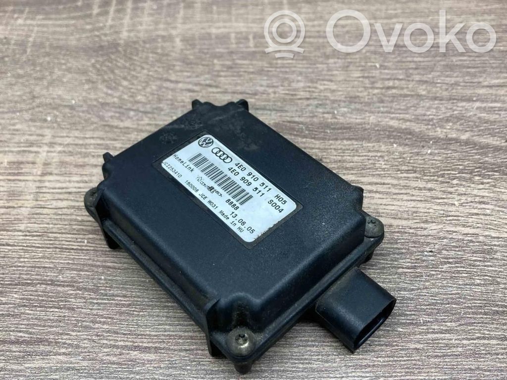 Audi A8 S8 D3 4E Homelink control unit 