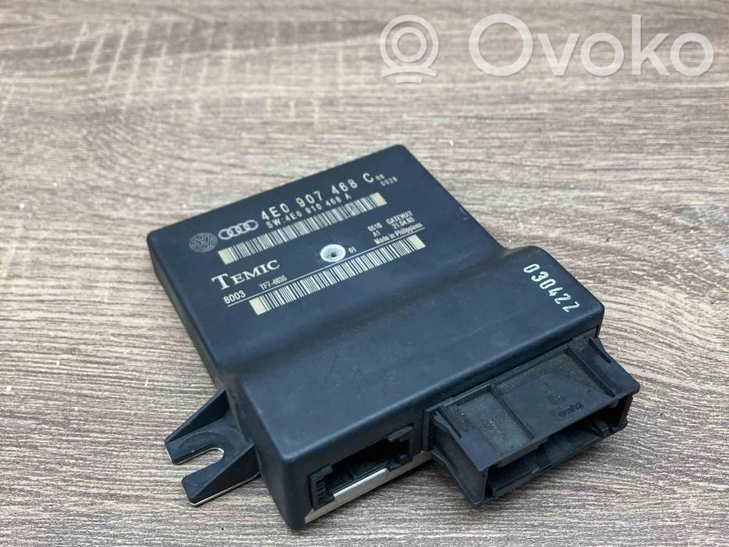 Audi A6 S6 C6 4F Gateway control module 