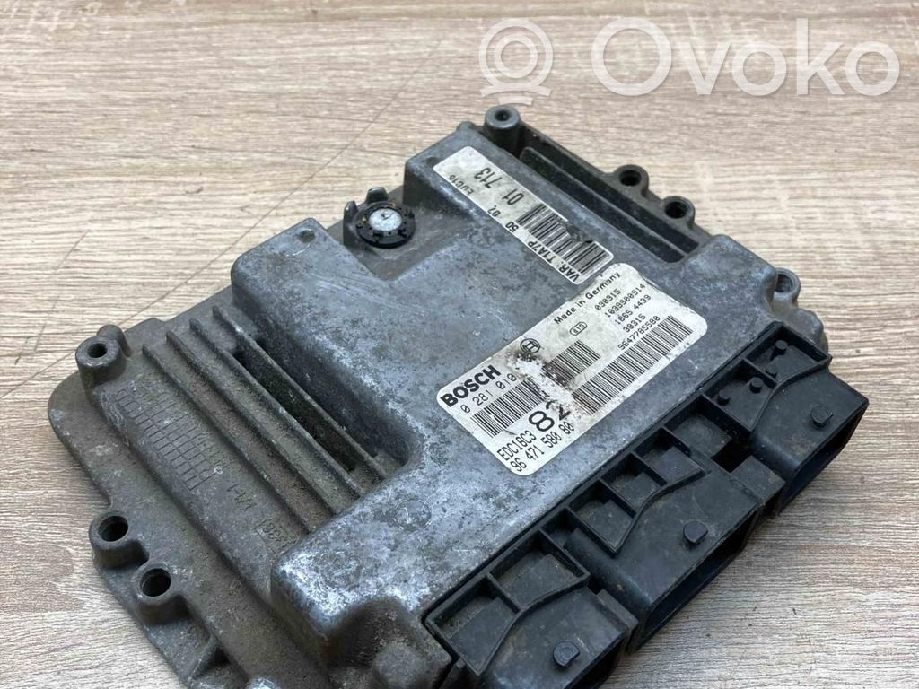 Peugeot 206 Komputer / Sterownik ECU silnika 