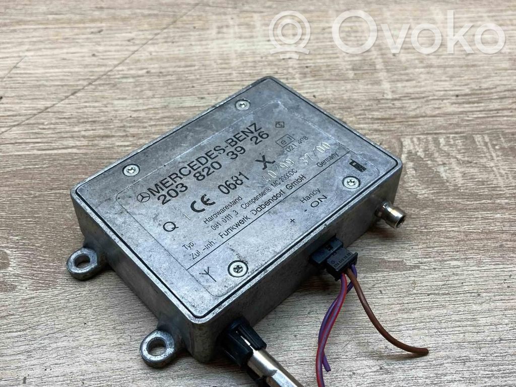 Mercedes-Benz C W203 Centralina antenna 