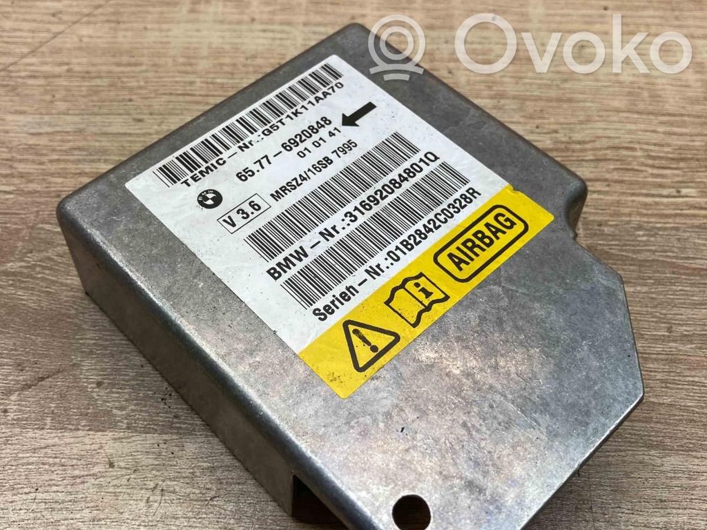 Unidad de control/módulo del Airbag   6920848