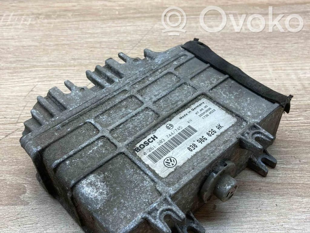 Volkswagen Polo III 6N 6N2 6NF Блок управления двигателем ECU 