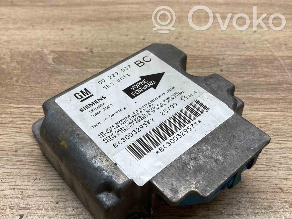 Opel Astra G Centralina/modulo airbag