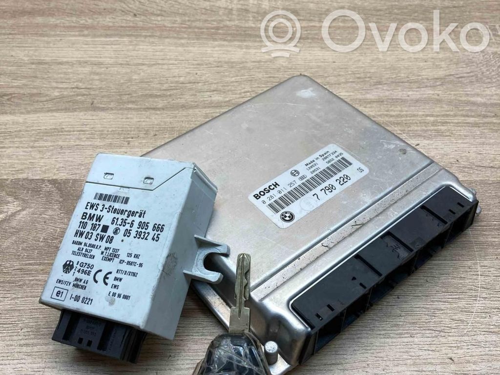BMW 5 E39 Kit cu ECU motor și set închidere uși 