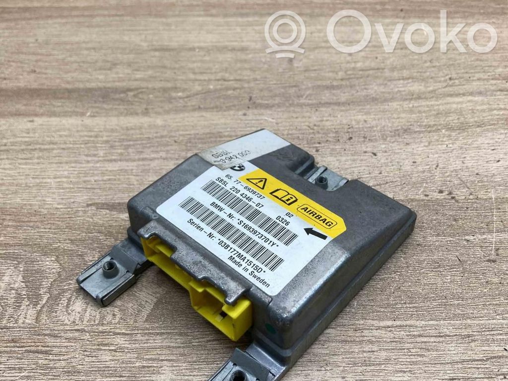BMW 5 E60 E61 Sterownik / Moduł Airbag 